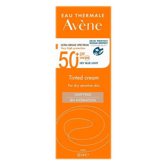 Avene SPF 50+ Tinted Cream sunscreen