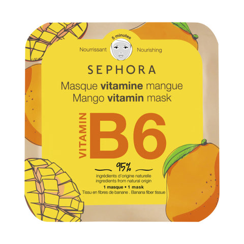 Sephora Vitamin B6 Mango Face mask