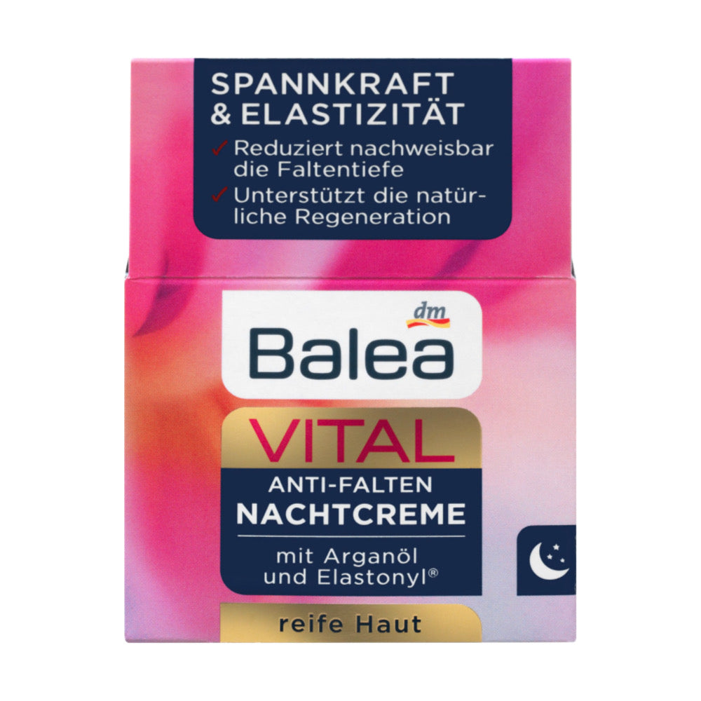Balea VITAL anti-wrinkle night cream