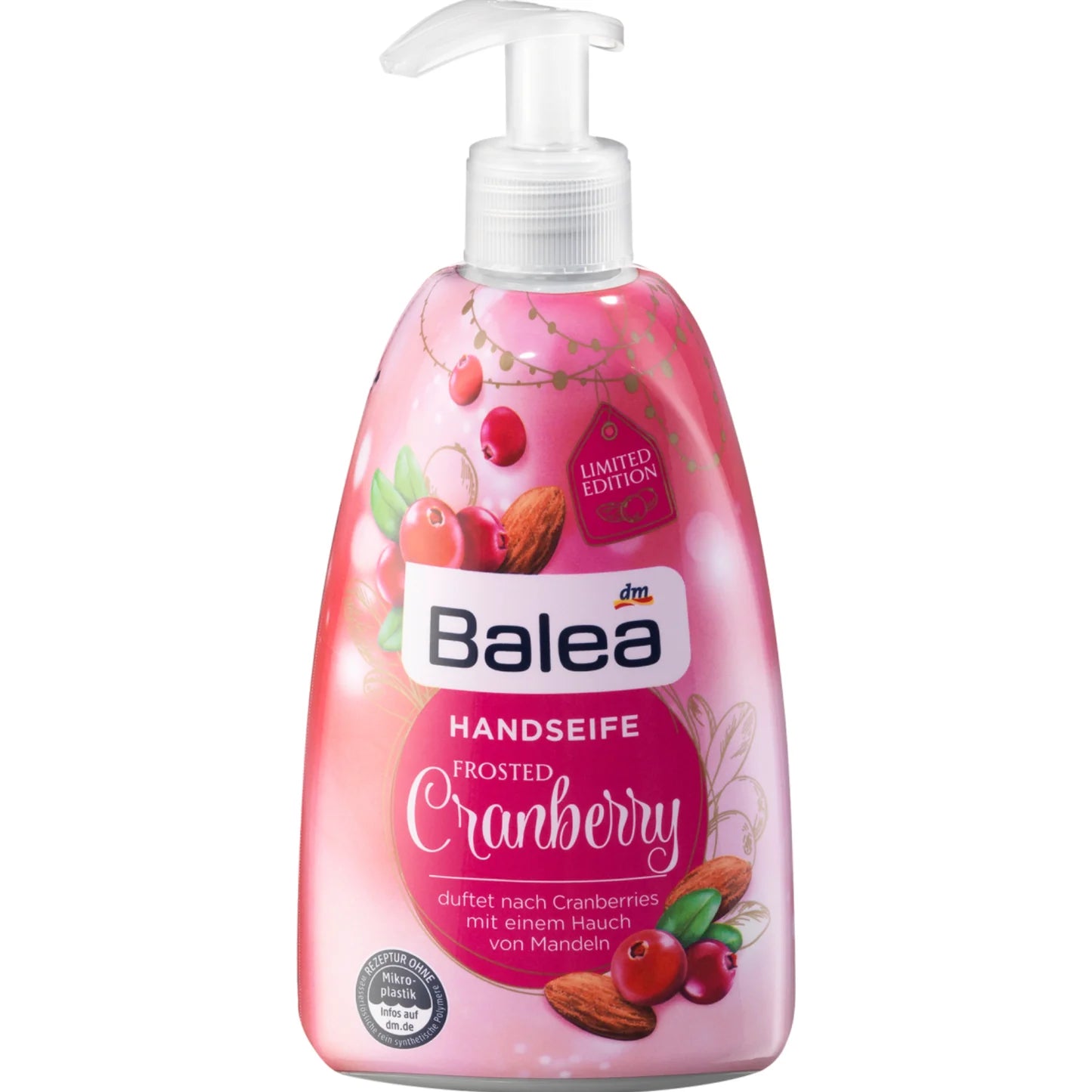 balea cranberry hand soap