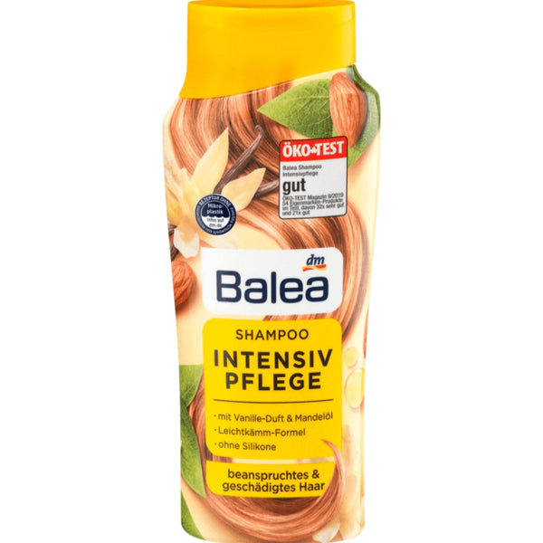 Balea vanilla shampoo for damaged hair