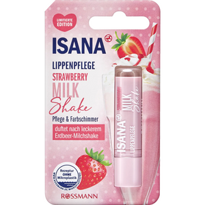Isana Strawberry Milk Lip Balm