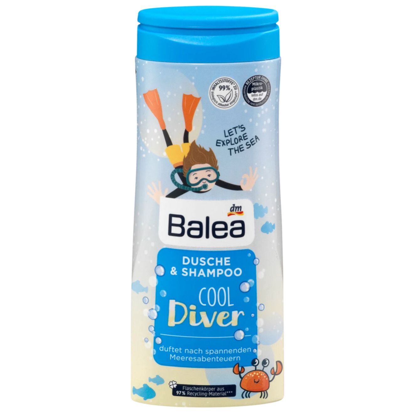 Balea cool diver shampoo for kids