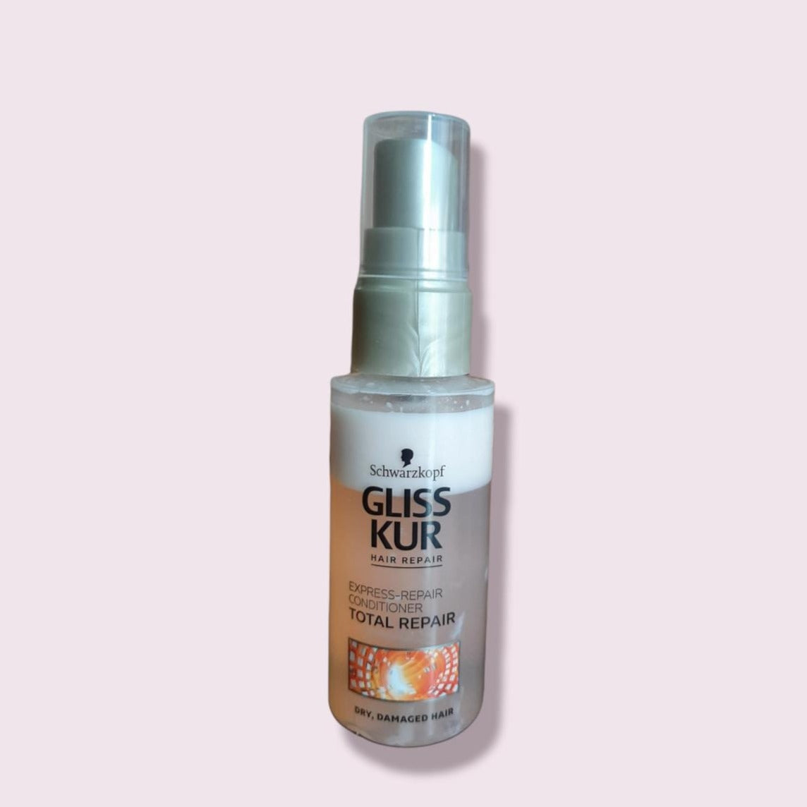 Mini glisskur for dry and damaged hair
