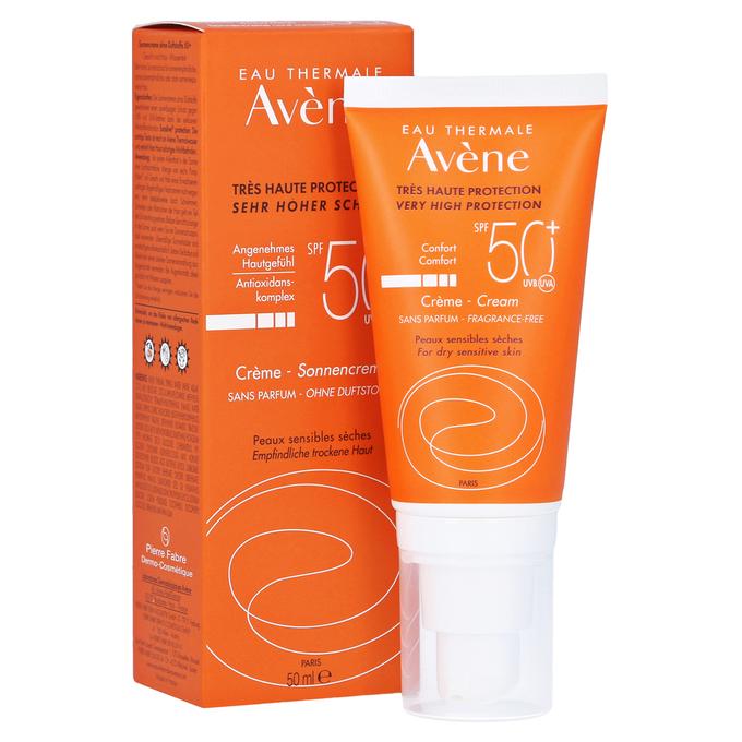Avene sunscreen for normal to dry skin